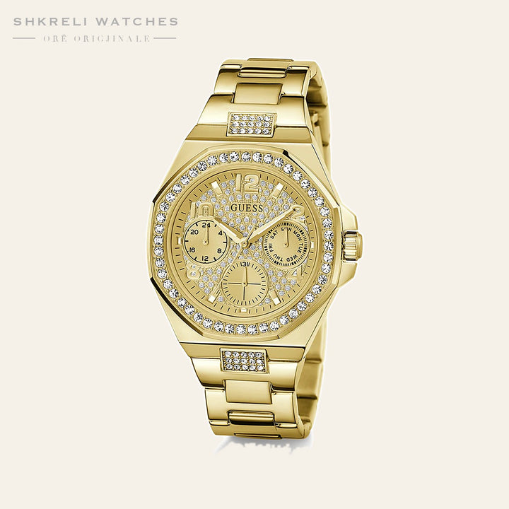 Guess Gold Tone Multi-function