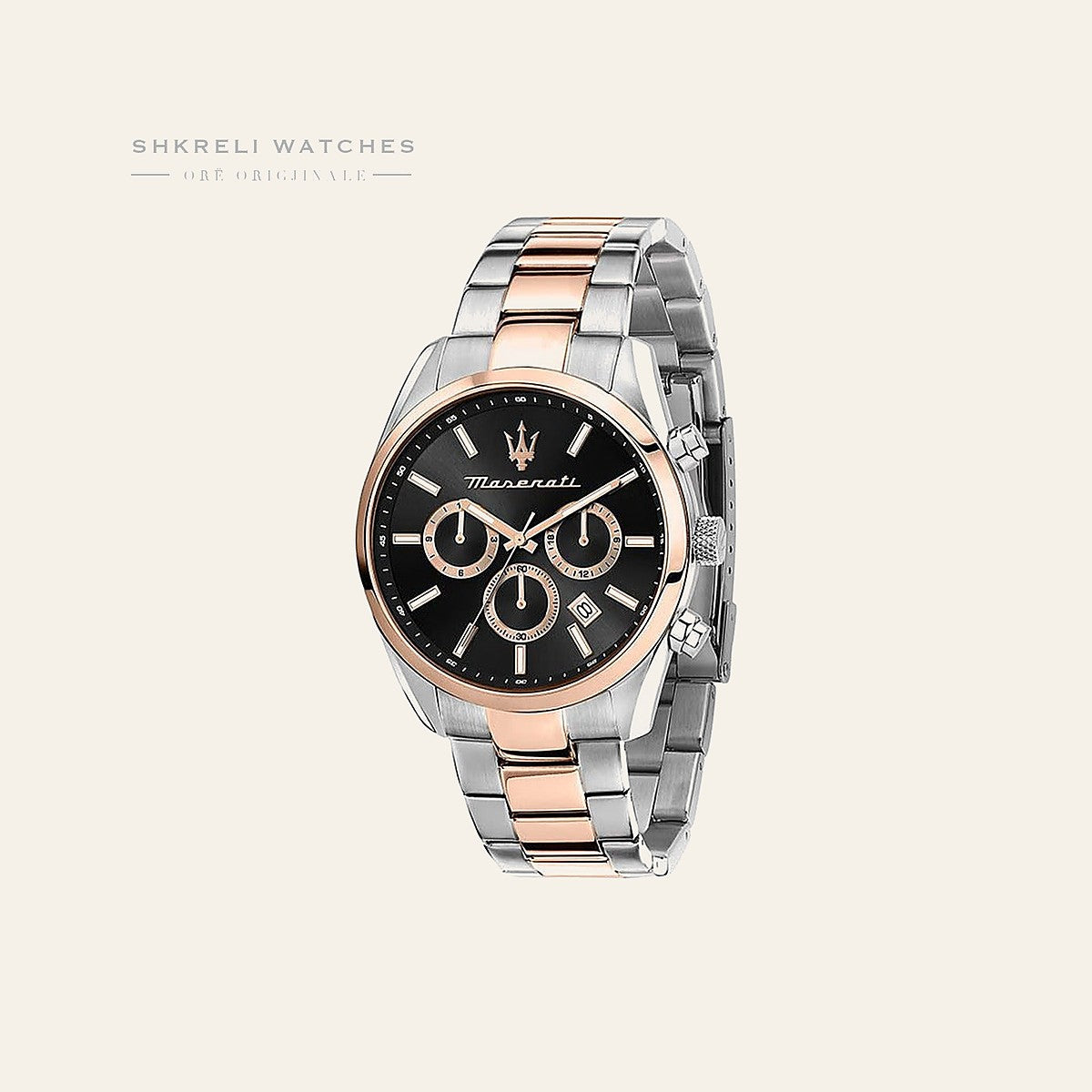 Maserati Klasike — Kafe — Maserati | Shkreli Watches