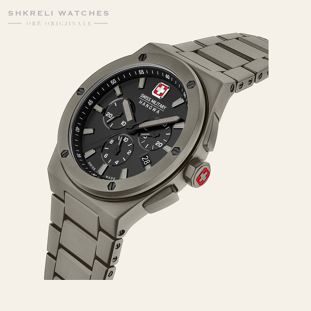 Swiss Military Hanowa Klassik — Dunkelbraun