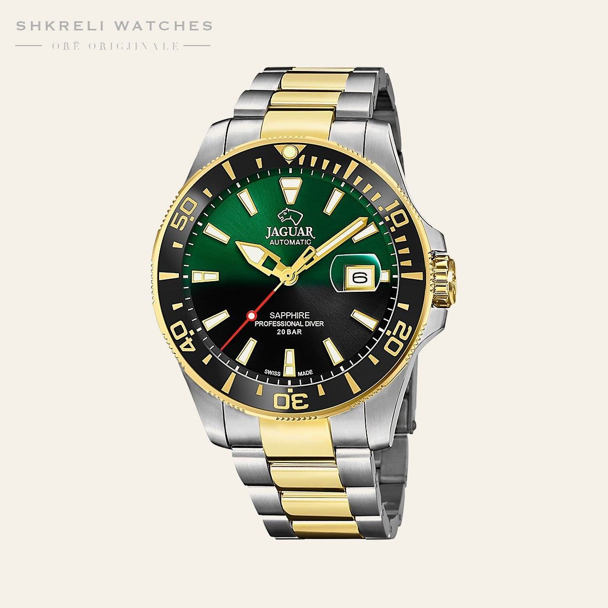 Jaguar Executive Diver — pamja 3 | Shkreli Watches