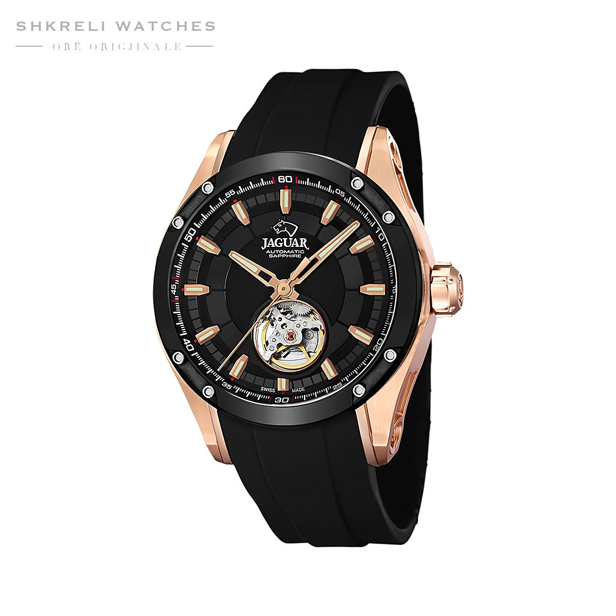 Jaguar Klasike — E zezë — pamja 3 | Shkreli Watches