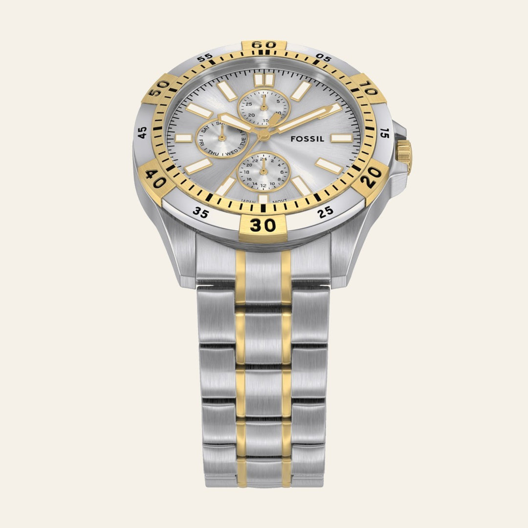 Fossil Garrett Multifunction Two-Tone