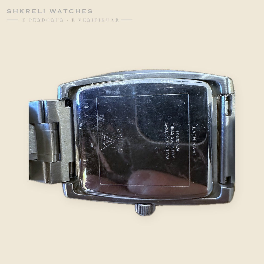 Guess Tonneau — Fushë e Zezë, Çelik — Shkreli Watches (e përdorur), pamja 2