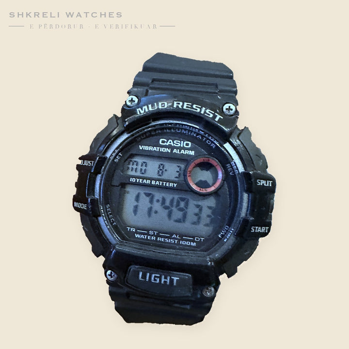 Casio TRT-110H Mud Resist — Alarm me Vibrim — Shkreli Watches (e përdorur), pamja 1
