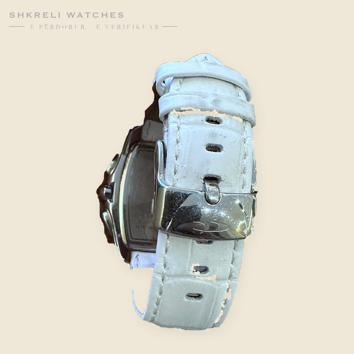 Chronotech Prisma 7895M — Kronograf, Rrip i Bardhë — Shkreli Watches (e përdorur), pamja 3