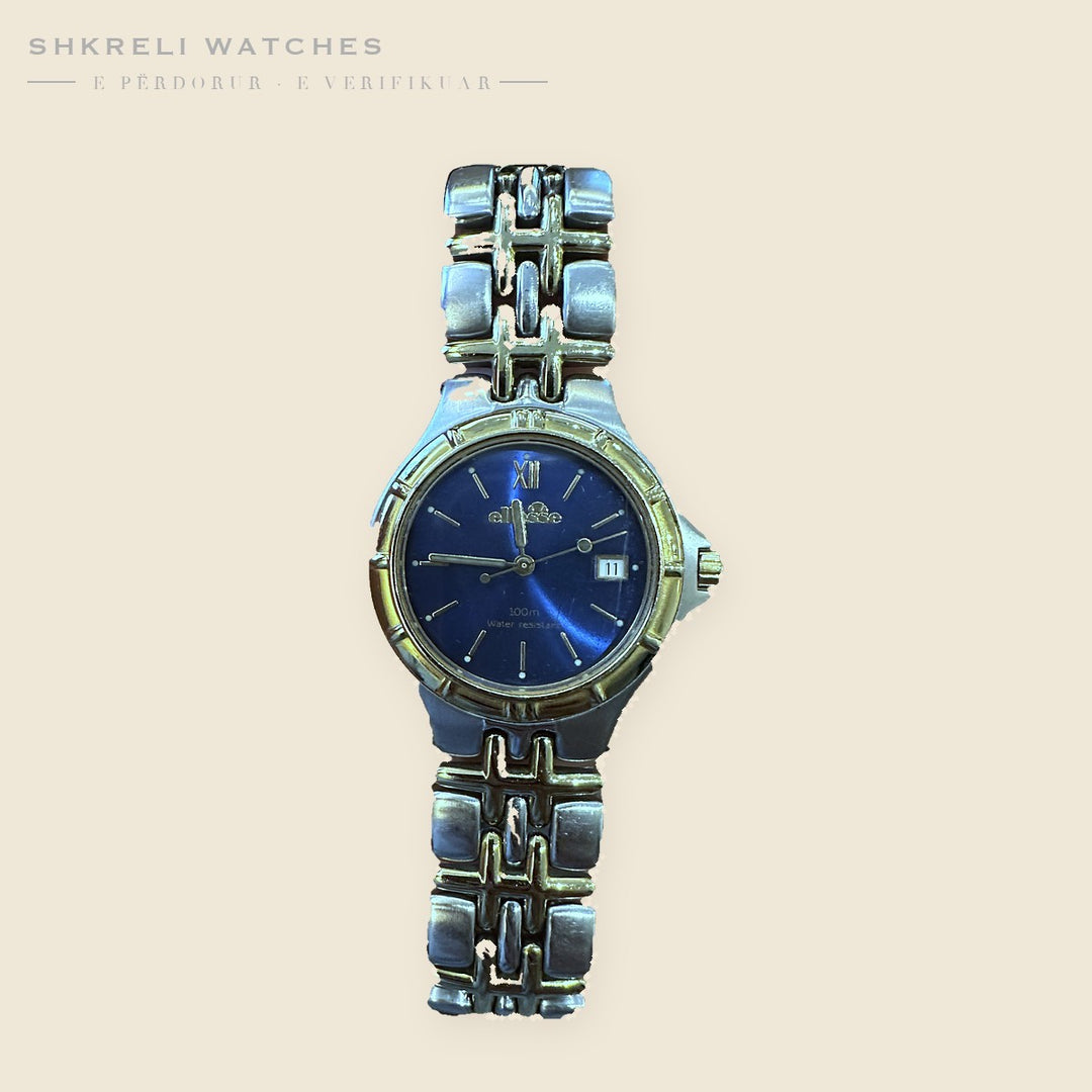 Ellesse 03-0041 — Dy-tonëshe, Fushë Blu — Shkreli Watches (e përdorur), pamja 1