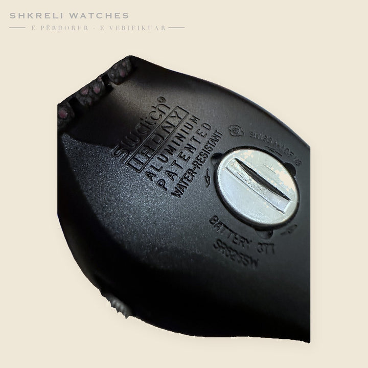 Swatch Irony Aluminium — Fushë Burgundy — Shkreli Watches (e përdorur), pamja 2