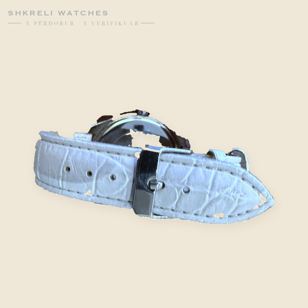 Chronotech Prisma 7895M — Kronograf, Rrip i Bardhë — Shkreli Watches (e përdorur), pamja 4