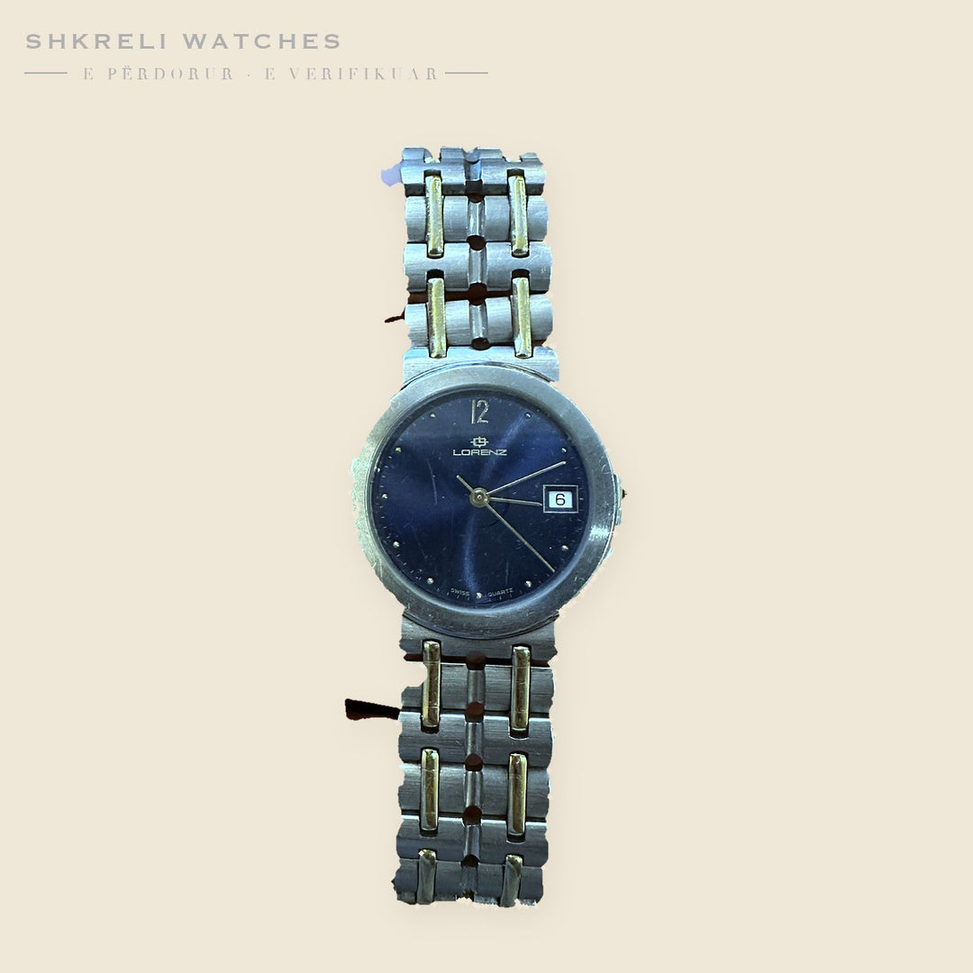 Lorenz Swiss Quartz — Blu, Dy-tonëshe — Shkreli Watches (e përdorur), pamja 1