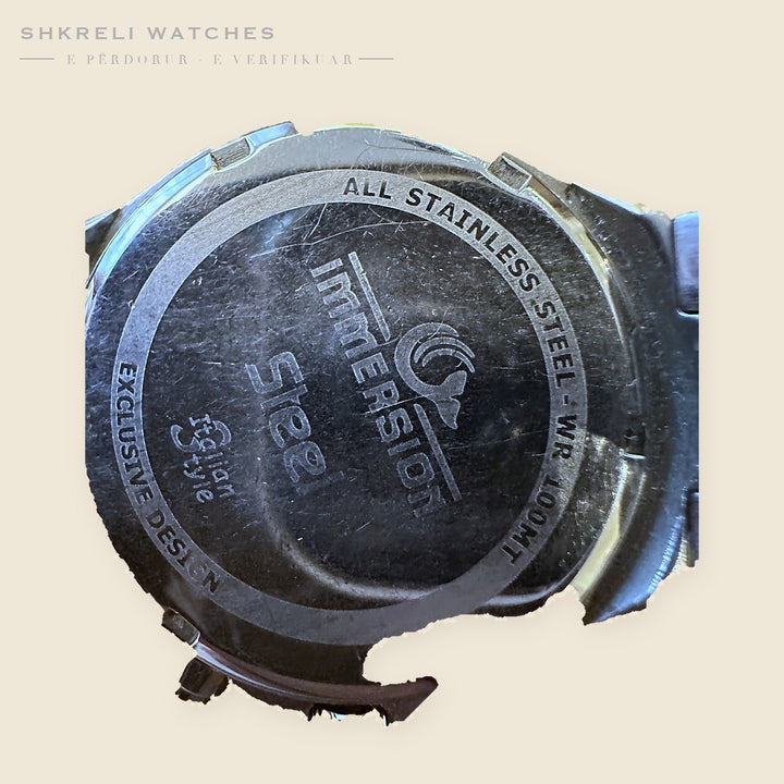 Immersion Kronograf — WR 100 m — Shkreli Watches (e përdorur), pamja 2